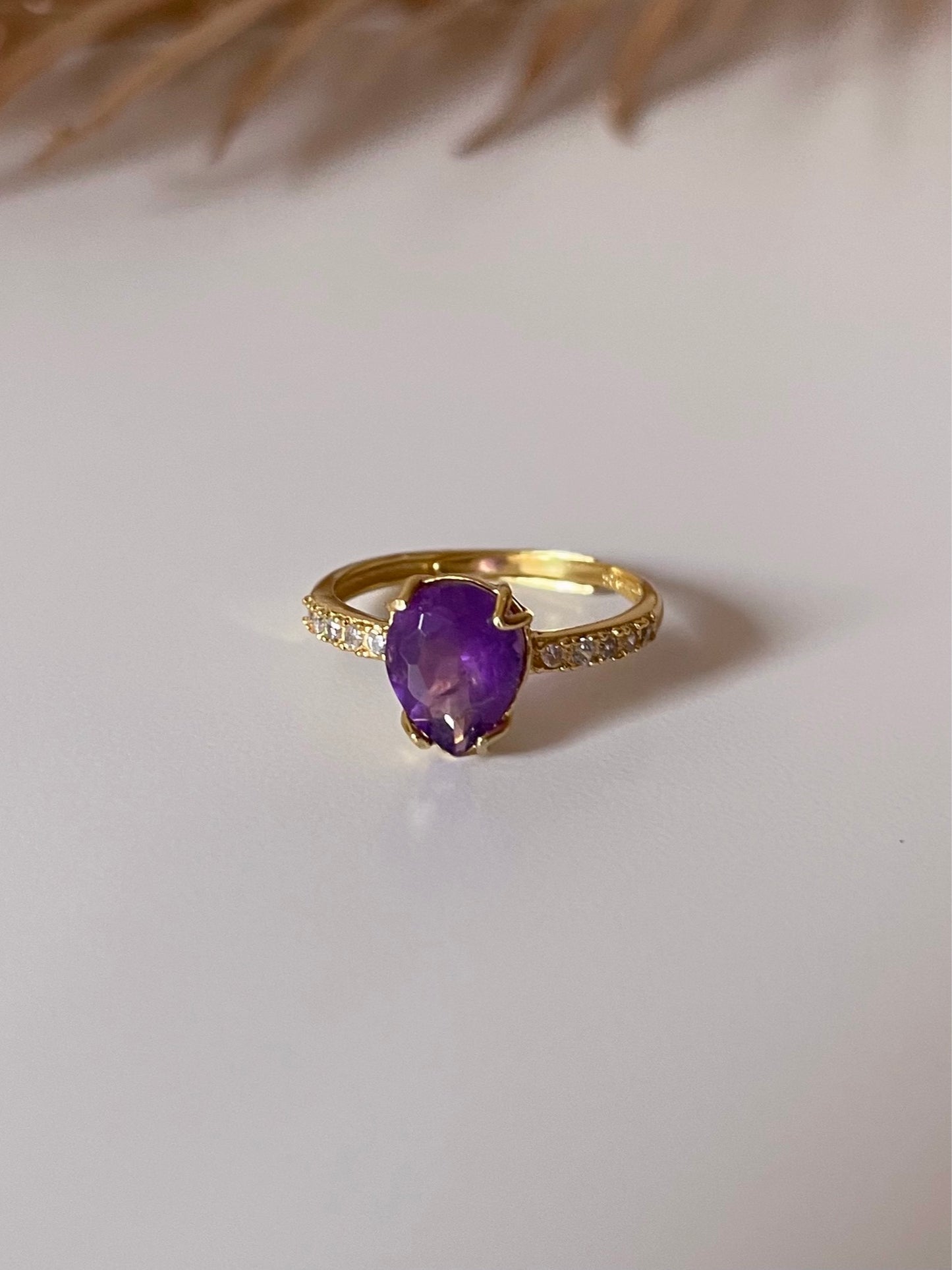 Bague Vénus - Améthyste