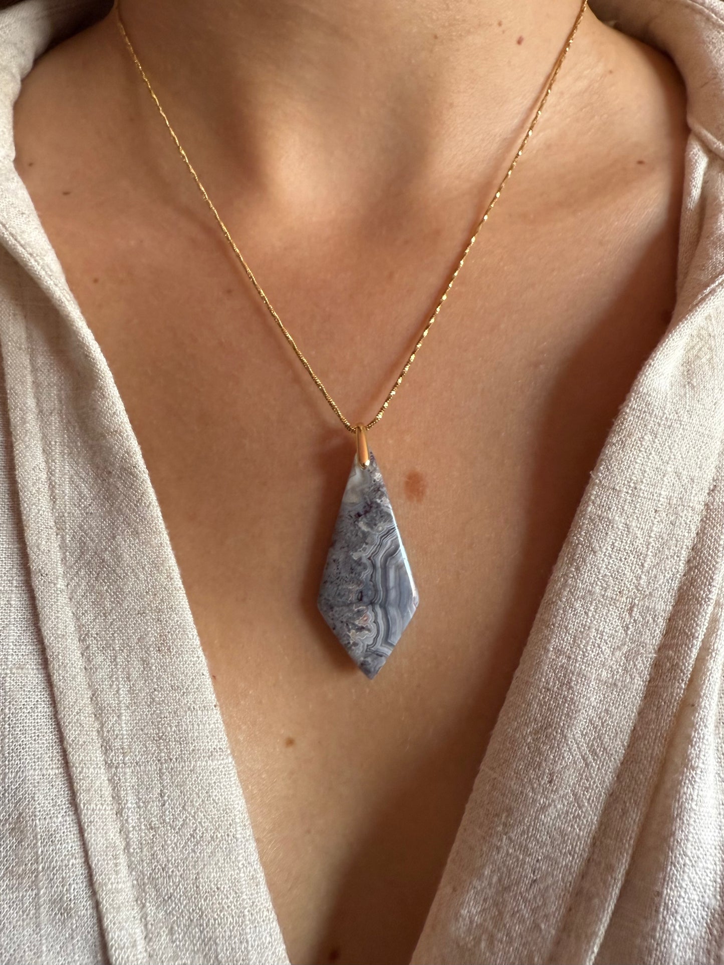 Collier - Agate Crazy