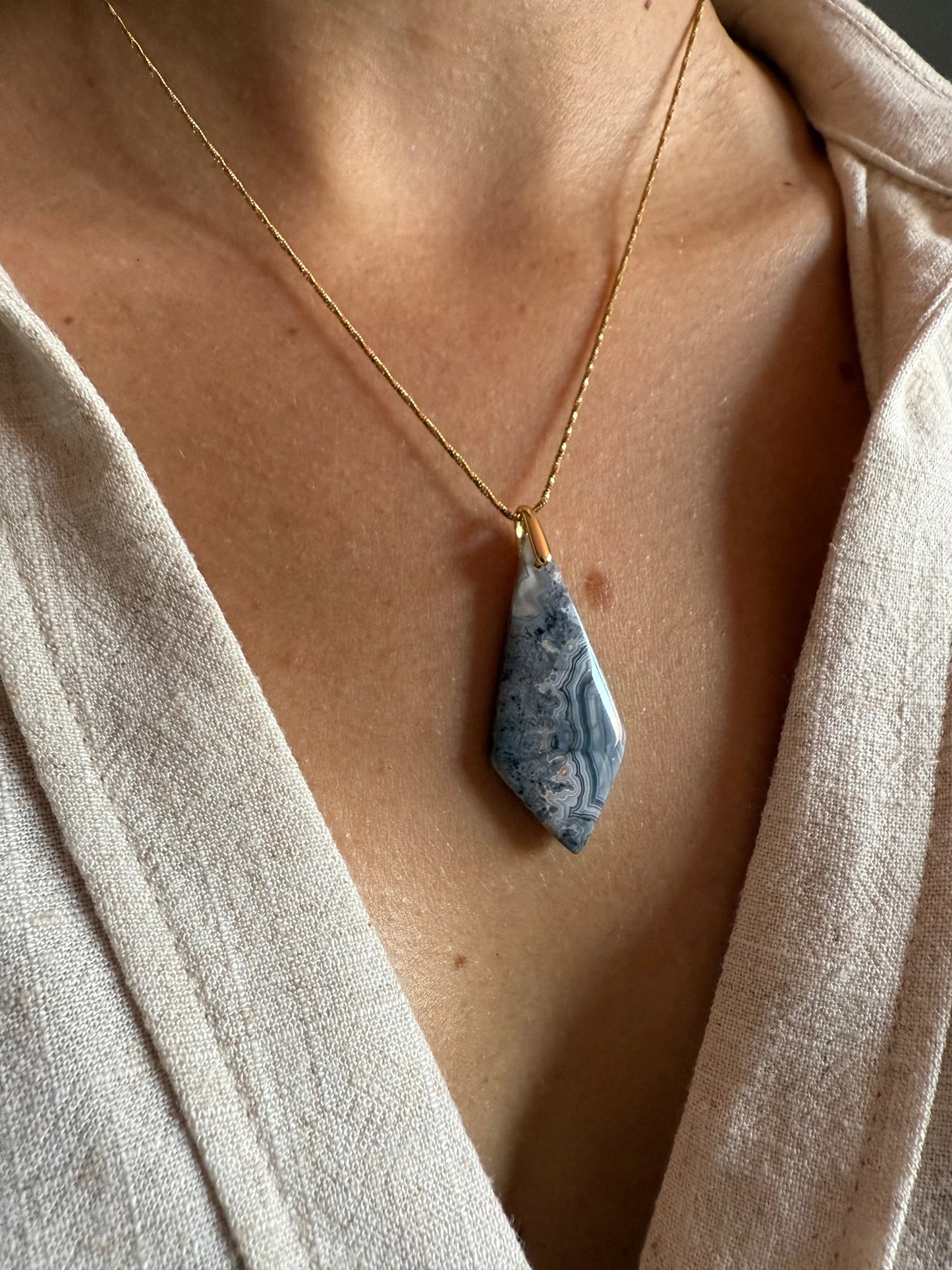 Collier - Agate Crazy