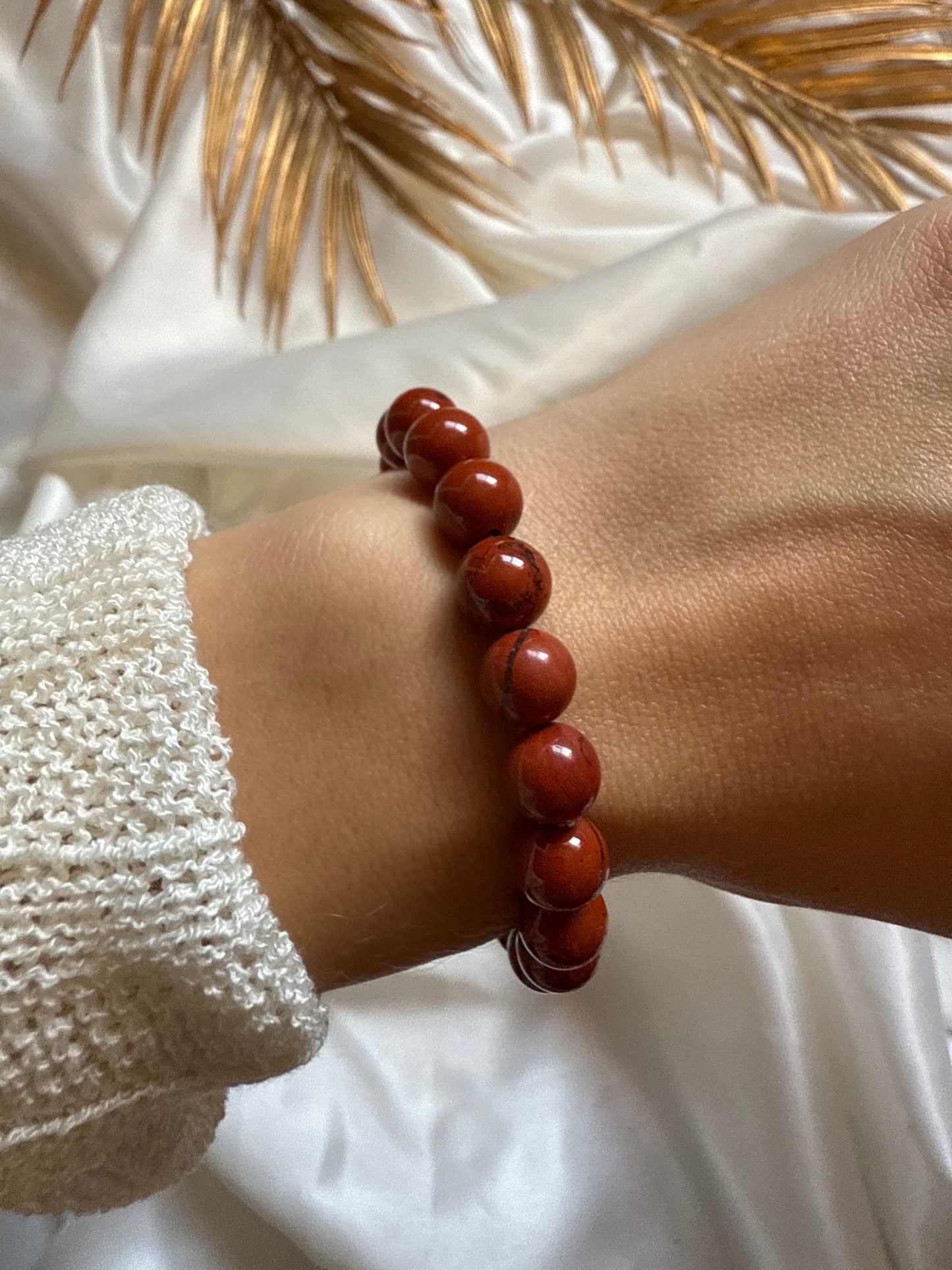 Bracelet - Jaspe Rouge