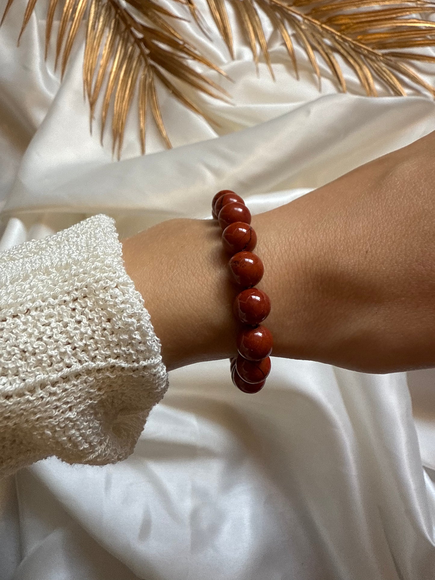 Bracelet - Jaspe Rouge