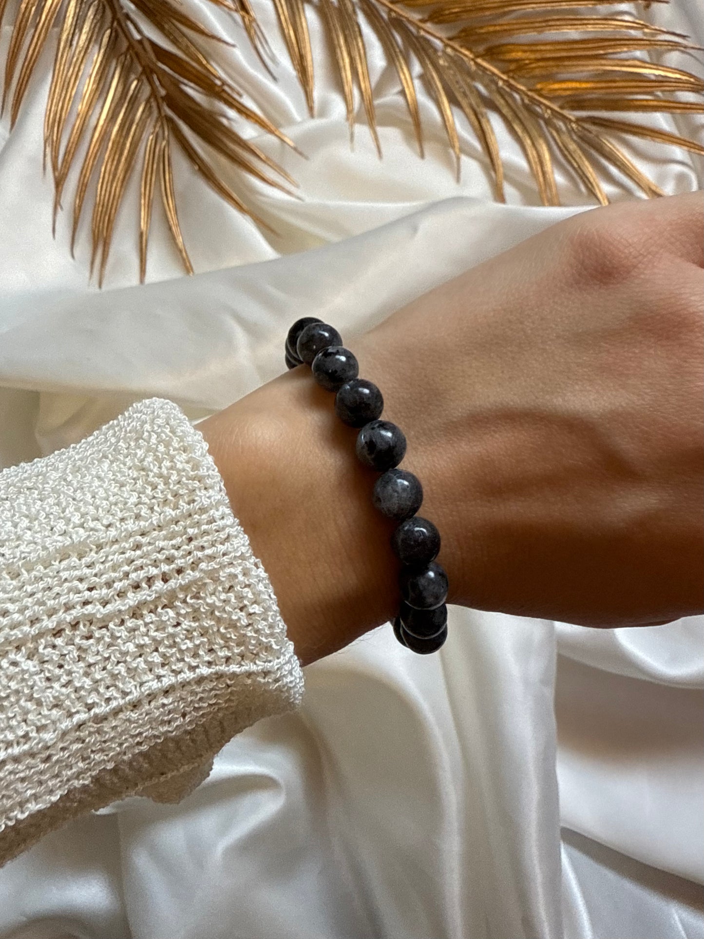 Bracelet Larvikite