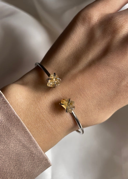 Bracelet Garra - Citrine chauffée
