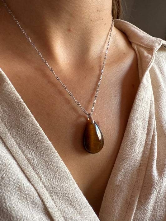Collier - Oeil de Tigre