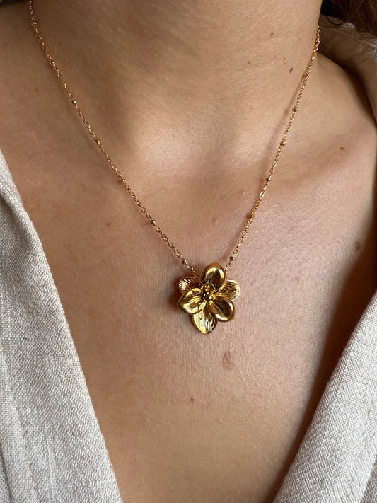 Collier - Flora