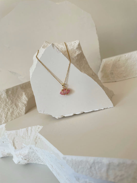 Collier Hestia - Rhodochrosite