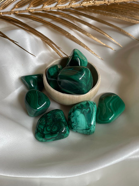 Pierre roulée | Malachite
