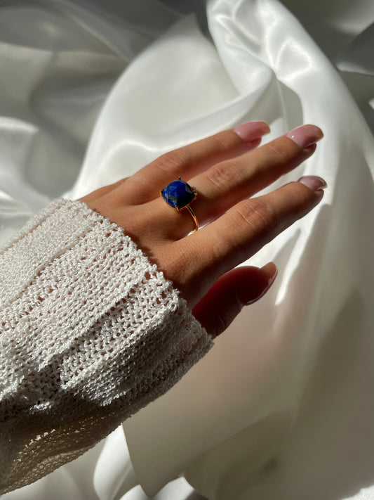 Bague Iris - Lapis lazuli