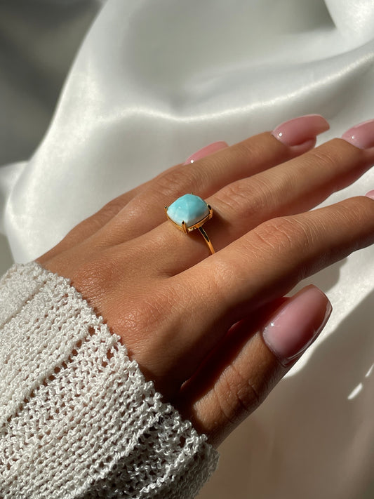 Bague Iris - Larimar