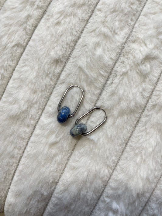 Boucles d’oreilles Léna | Lapis-lazuli